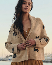 Load image into Gallery viewer, The Great Swimming Fish Lodge Cardigan