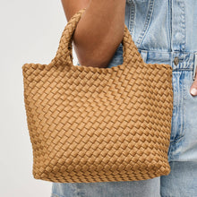 Load image into Gallery viewer, Sky's The Limit - Woven Neoprene Small Crossbody: Sand Black