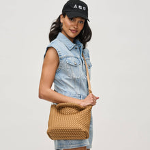 Load image into Gallery viewer, Sky's The Limit - Woven Neoprene Small Crossbody: Navy Nude