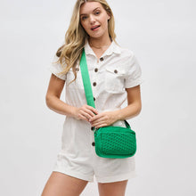 Load image into Gallery viewer, Inspiration Woven Neoprene Crossbody: Chocolate