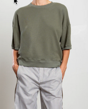 Load image into Gallery viewer, Pharaoh Josie Sweatshirt in French Terry-Artichoke