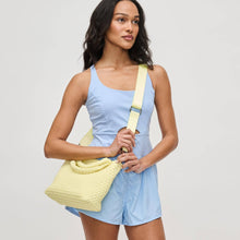 Load image into Gallery viewer, Sky's The Limit - Woven Neoprene Small Crossbody: Sand Black