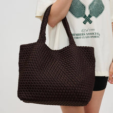 Load image into Gallery viewer, Sky's The Limit - Medium Tote: Cream