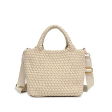 Load image into Gallery viewer, Sky's The Limit - Small Laced Up Eco-Edition Crossbody: Black