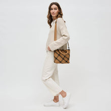 Load image into Gallery viewer, Sky's The Limit - Woven Neoprene Small Crossbody: Navy Nude
