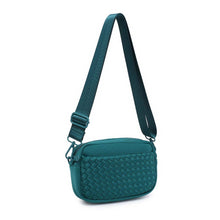 Load image into Gallery viewer, Inspiration Woven Neoprene Crossbody: Chocolate