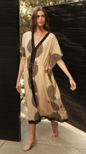Load image into Gallery viewer, Velvet Kaftan  Amira Dress-Neutral