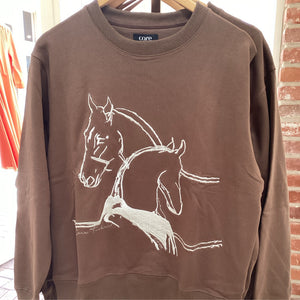 Care Tucker Sweatshirt Brown