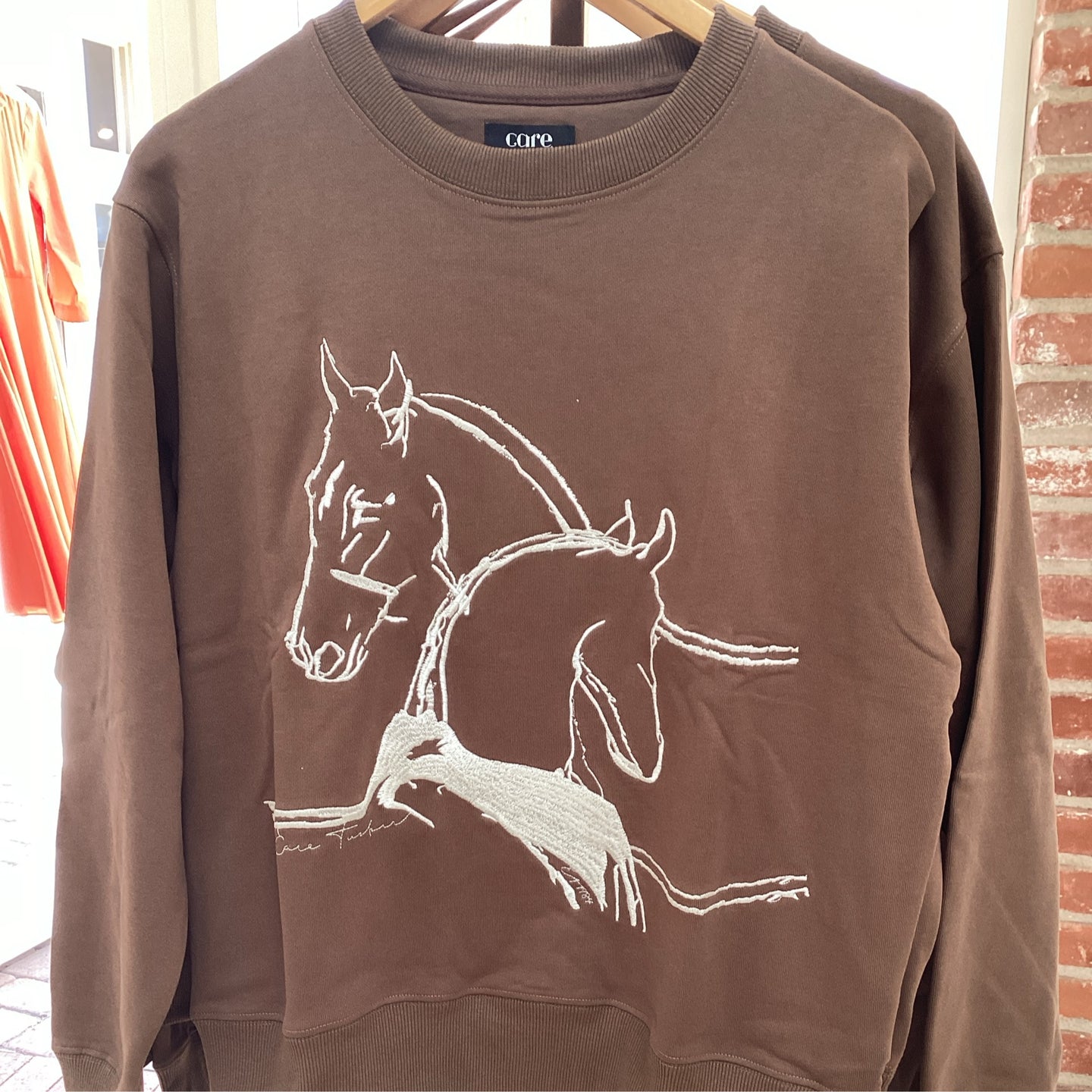 Care Tucker Sweatshirt Brown