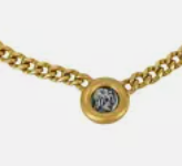 TAT2 Gold Olena Coin Necklace
