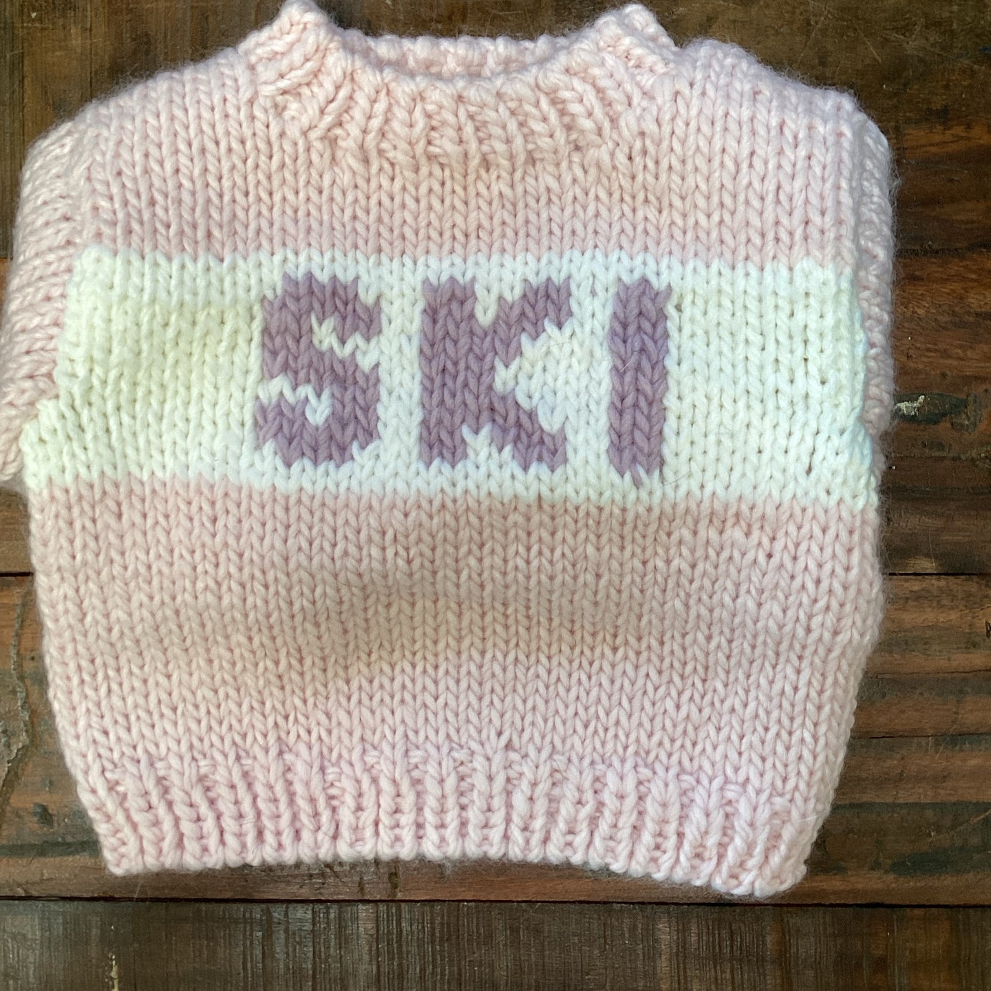 Blueberry Hill Ski Sweater Winter Snow