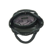 Load image into Gallery viewer, Sky's The Limit - Woven Neoprene Small Crossbody: Sand Black
