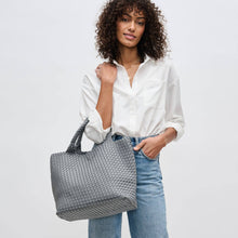 Load image into Gallery viewer, Sky's The Limit - Medium Tote: Cream