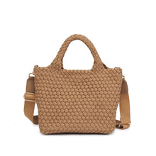 Load image into Gallery viewer, Sky's The Limit - Small Laced Up Eco-Edition Crossbody: Black