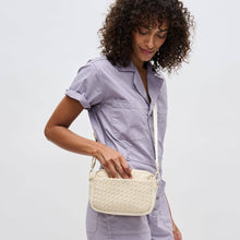 Load image into Gallery viewer, Inspiration Woven Neoprene Crossbody: Chocolate