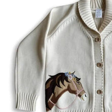 Load image into Gallery viewer, Bridle Up Pony Cardigan: 4-5 years