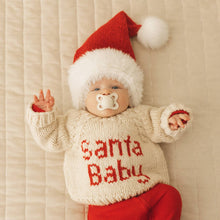Load image into Gallery viewer, Santa Baby Crew Neck Sweater Baby &amp; Toddler
: 18-24 months