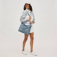 Load image into Gallery viewer, Sky's The Limit - Medium Denim Tote: Denim