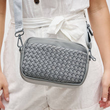 Load image into Gallery viewer, Inspiration Woven Neoprene Crossbody: Chocolate