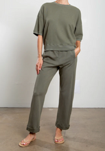 Load image into Gallery viewer, Pharaoh Josie Sweatshirt in French Terry-Artichoke