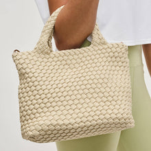 Load image into Gallery viewer, Sky's The Limit - Small Laced Up Eco-Edition Crossbody: Black