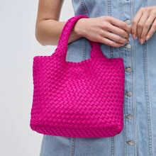 Load image into Gallery viewer, Sky's The Limit - Woven Neoprene Small Crossbody: Sand Black