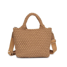 Load image into Gallery viewer, Sky's The Limit - Small Laced Up Eco-Edition Crossbody: Black
