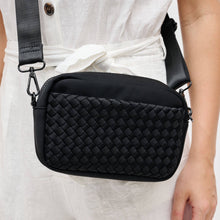 Load image into Gallery viewer, Inspiration Woven Neoprene Crossbody: Chocolate