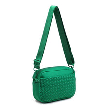 Load image into Gallery viewer, Inspiration Woven Neoprene Crossbody: Chocolate