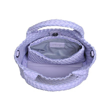 Load image into Gallery viewer, Sky's The Limit - Woven Neoprene Small Crossbody: Sand Black
