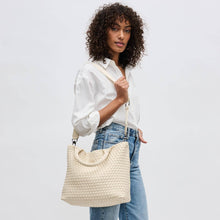 Load image into Gallery viewer, Sky's The Limit - Medium Tote: Cream