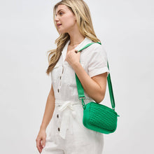 Load image into Gallery viewer, Inspiration Woven Neoprene Crossbody: Chocolate