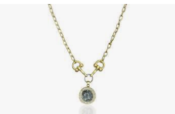 TAT2 Gold Layla Horsebit Necklace