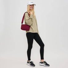 Load image into Gallery viewer, Inspiration Woven Neoprene Crossbody: Chocolate