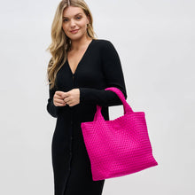 Load image into Gallery viewer, Sky's The Limit - Medium Tote: Cream