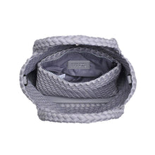 Load image into Gallery viewer, Sky's The Limit - Woven Neoprene Small Crossbody: Navy Nude