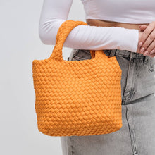 Load image into Gallery viewer, Sky's The Limit - Woven Neoprene Small Crossbody: Navy Nude