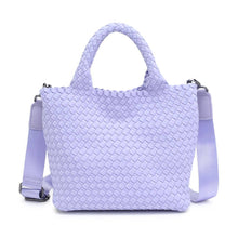 Load image into Gallery viewer, Sky's The Limit - Woven Neoprene Small Crossbody: Sand Black
