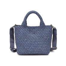Load image into Gallery viewer, Sky's The Limit - Woven Neoprene Small Crossbody: Sand Black