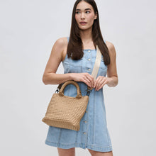 Load image into Gallery viewer, Sky's The Limit - Woven Neoprene Small Crossbody: Navy Nude