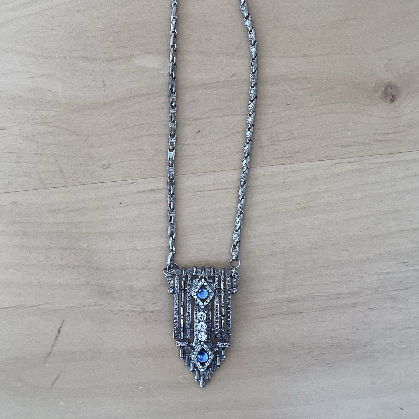 Erin Knight Vintage/Pin Art Deco Necklace