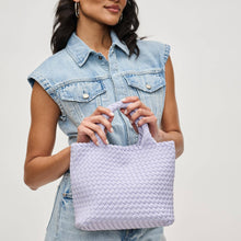 Load image into Gallery viewer, Sky's The Limit - Woven Neoprene Small Crossbody: Sand Black