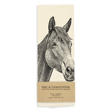 Load image into Gallery viewer, Eric &amp; Christopher Horse Tea Towel #2