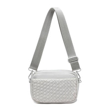 Load image into Gallery viewer, Inspiration Woven Neoprene Crossbody: Chocolate