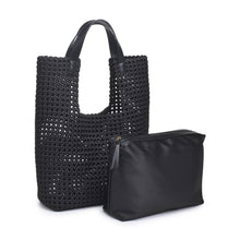 Load image into Gallery viewer, Sol Selene Zenith Zen - Hand Woven Knot Tote: Nude