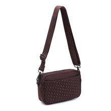 Load image into Gallery viewer, Inspiration Woven Neoprene Crossbody: Chocolate