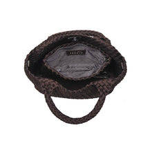 Load image into Gallery viewer, Sky's The Limit - Woven Neoprene Small Crossbody: Sand Black