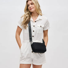 Load image into Gallery viewer, Inspiration Woven Neoprene Crossbody: Chocolate