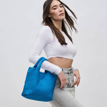 Load image into Gallery viewer, Sky's The Limit - Woven Neoprene Small Crossbody: Sand Black