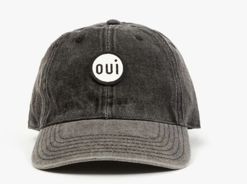 Clare V Denim Baseball Cap
